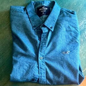 Hollister Epic Flex Stretch Long sleeve button down